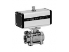 Stainless Ball Valve with Pneumatic Actuator